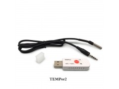 USB 雙溫電腦溫度計 檢測儀 機(jī)房環(huán)